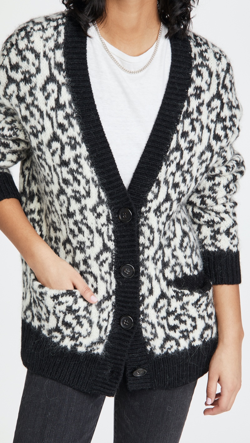 MOTHER The Oversized Alpaca Cardigan $365