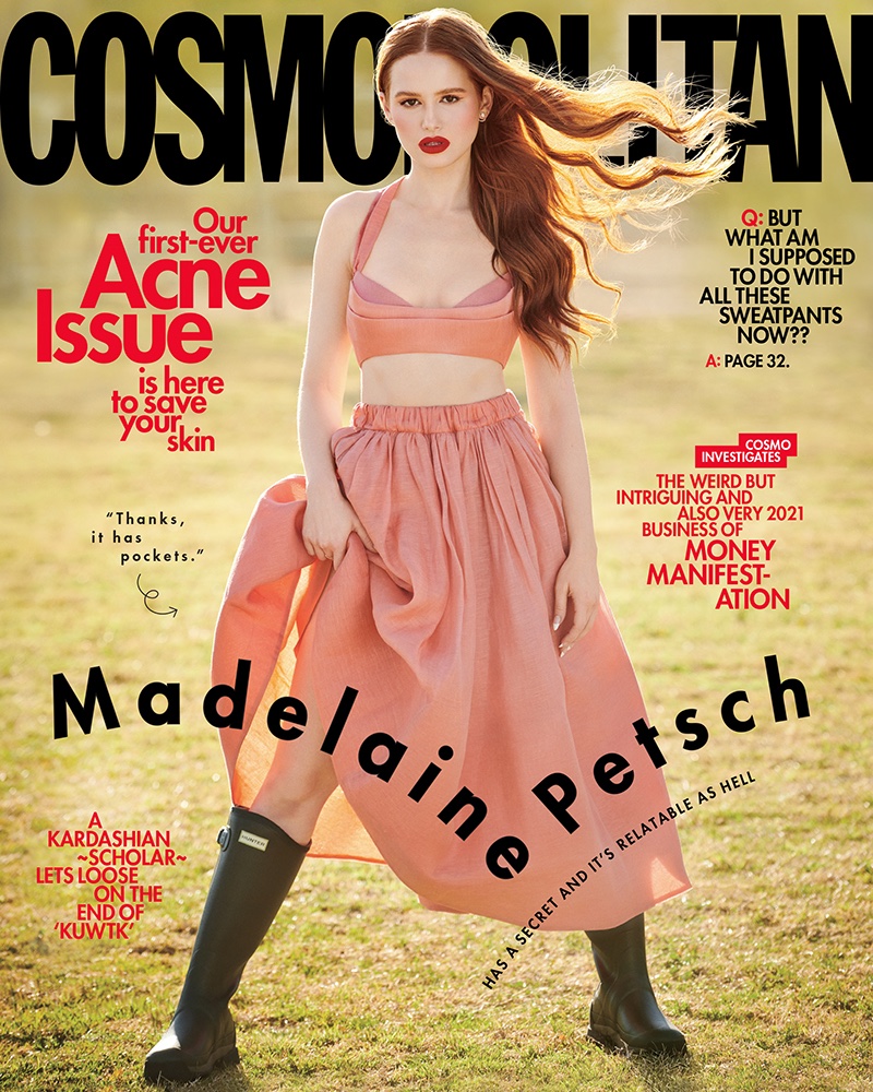 Madelaine Petsch for Cosmopolitan March 2021 Cover