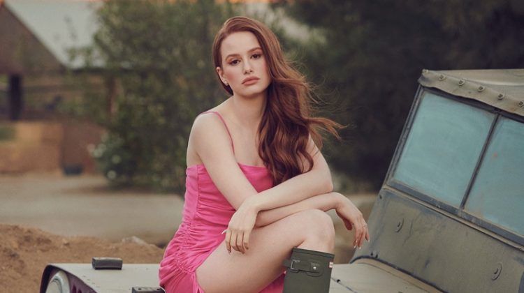 Madelaine Petsch Poses in Farm Girl Style for Cosmopolitan