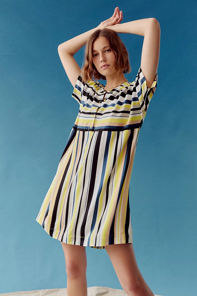 Peter Som for Anthropologie Naxos Striped Tunic Dress $148