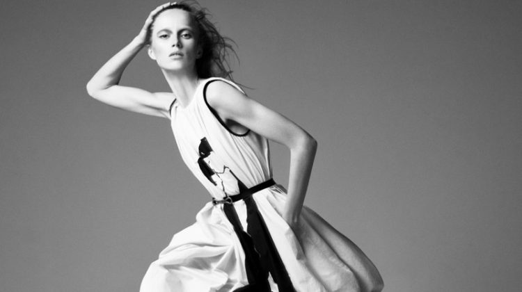 Rianne van Rompaey Wows in Black & White for Ports 1961 Spring 2021 Campaign
