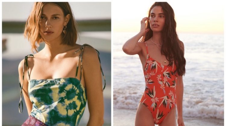 Get Ready for Swimsuit Season With These Printed One-Pieces