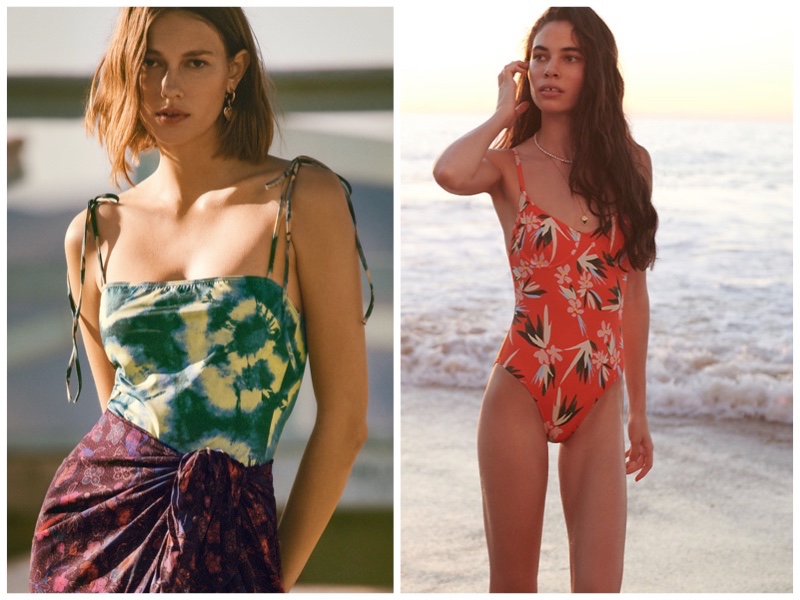 Shopbop printed one-piece swimsuits
