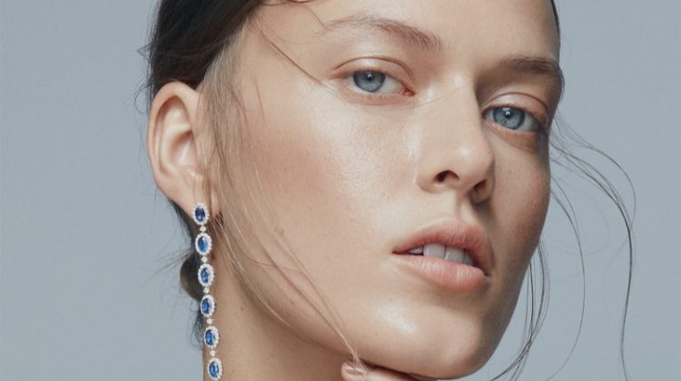 Tess Hellfeuer Sparkles in Luxe Gems for L’Officiel Singapore