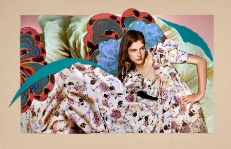 Ulla Johnson is in Full Bloom With Spring 2021 Campaign An image from Ulla Johnson's spring 2021 advertising campaign.