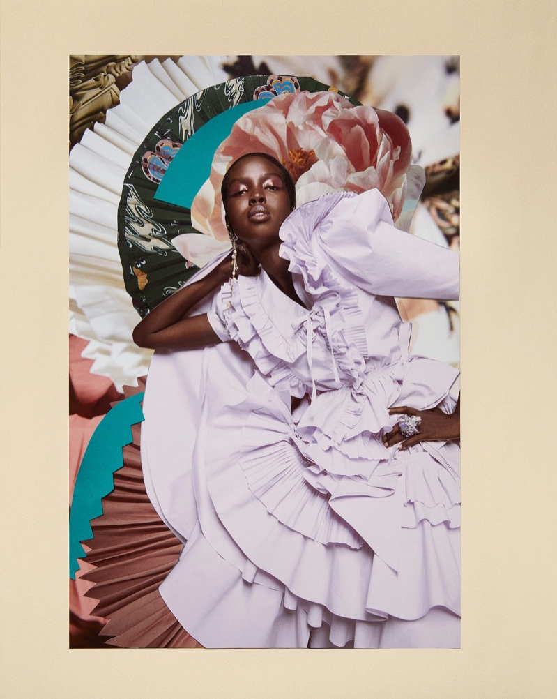 Ulla Johnson unveils bold collages for spring-summer 2021 campaign.