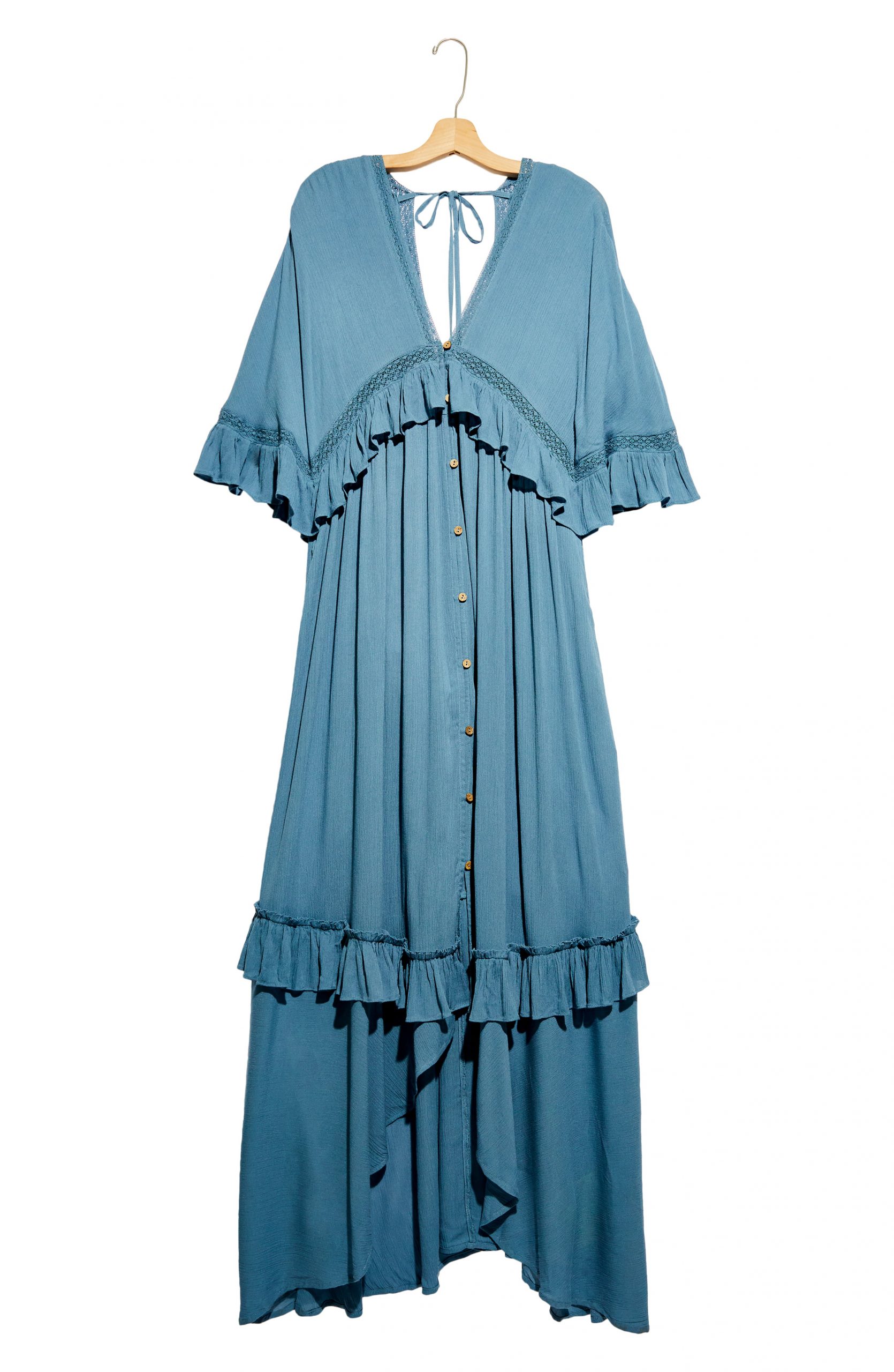 Women’s Free People Paradiso Maxi Dress, Size X-Small - Blue | Fashion ...