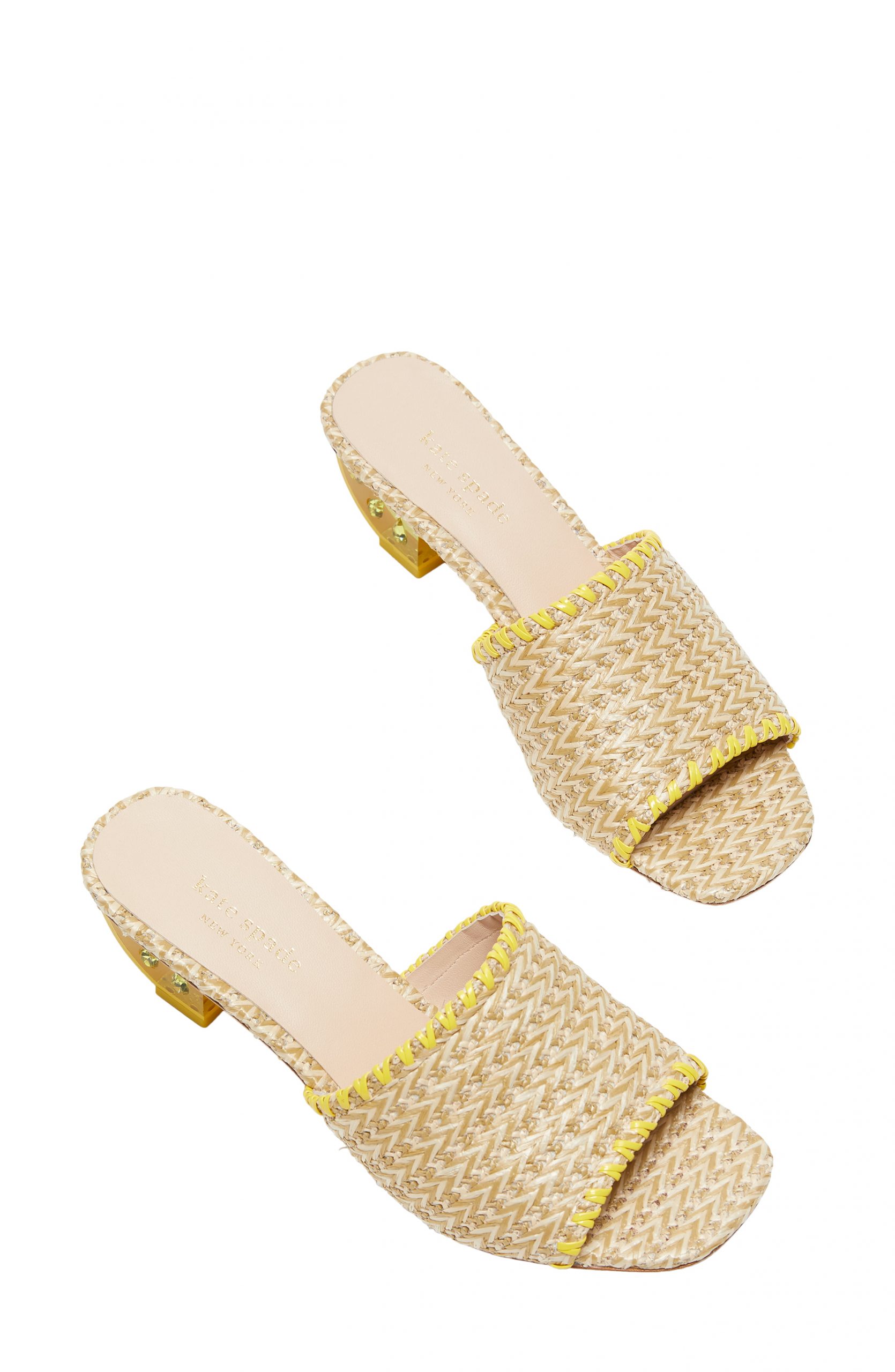 Women’s Kate Spade New York Citrus Slide Sandal, Size 10 M - Beige