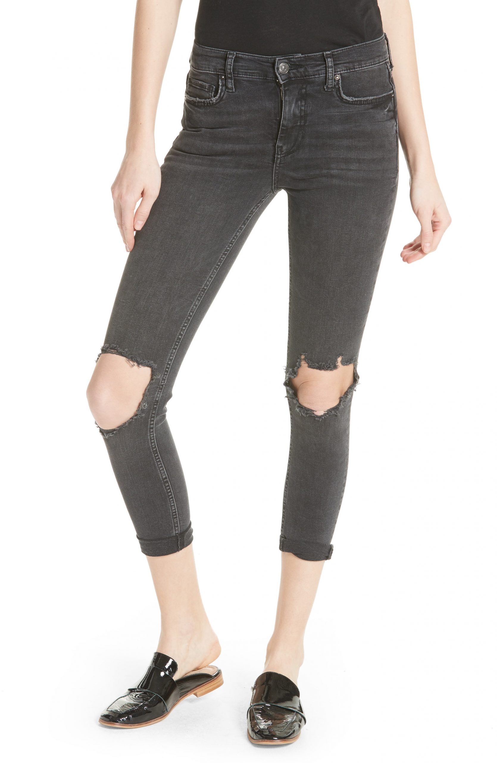 only mila skinny high waist ankle