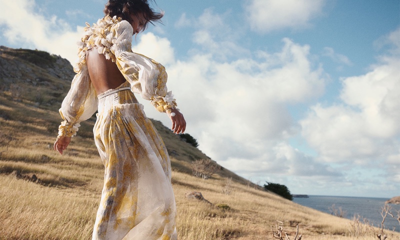 Zimmermann sets spring 2021 campaign in  St. Barts.