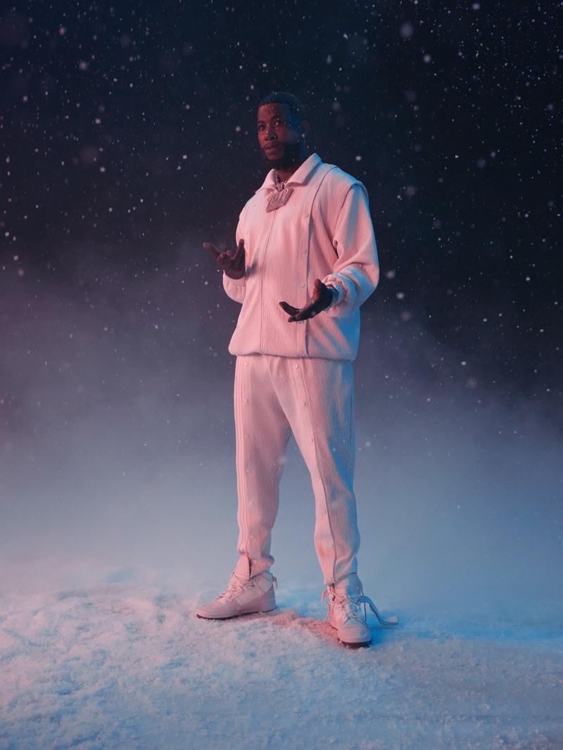 Gucci Mane appears in adidas x IVY PARK Icy Park campaign.
