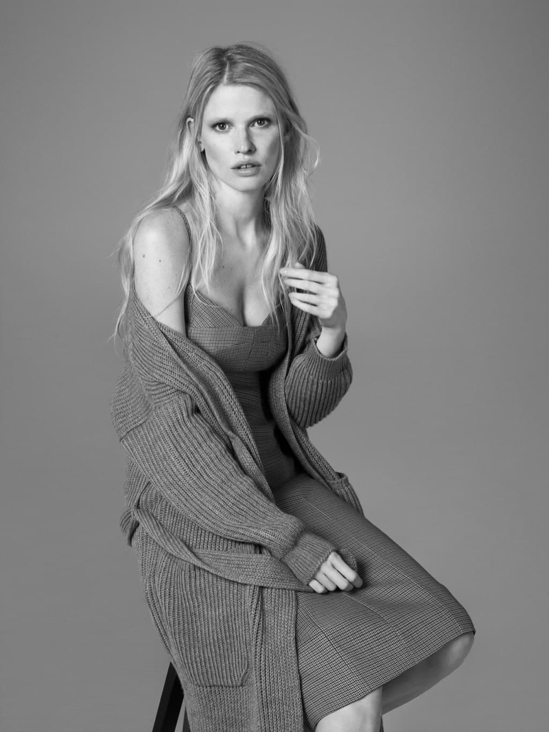 Lara Stone stars in Alessandro Dell’Acqua X Elena Mirò campaign.