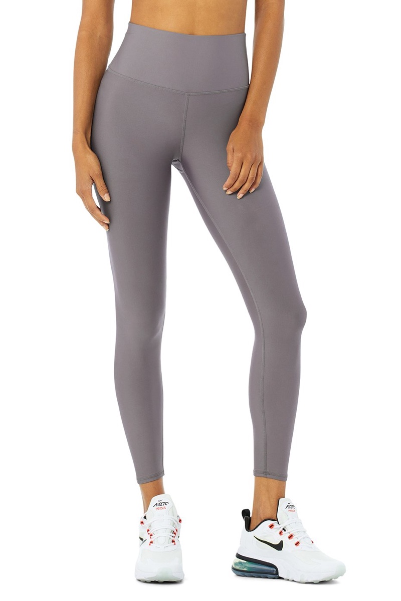 Alo 7/8 High-Waist Airlift Legging in Purple Dusk $118