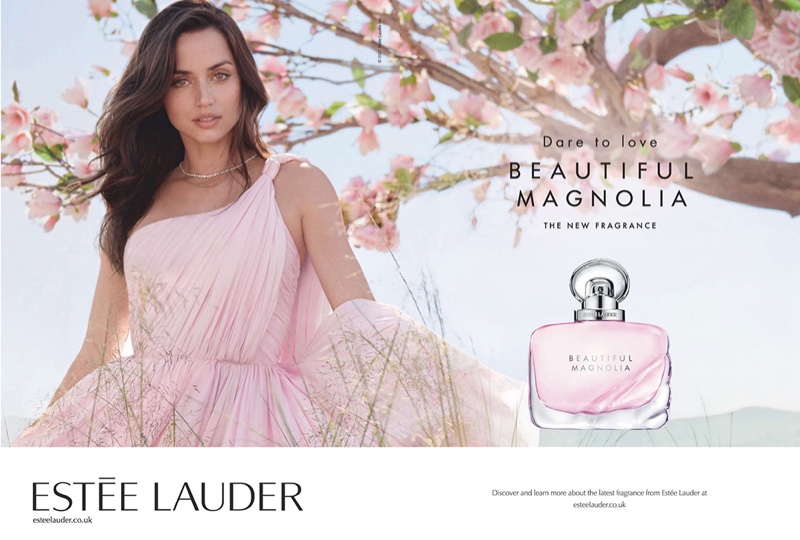 Estee Lauder unveils Beautiful Magnolia fragrance campaign with Ana de Armas.