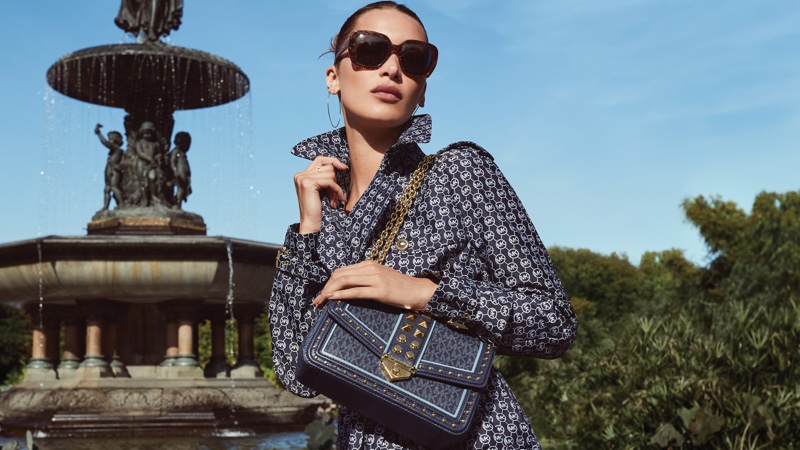 Bella Hadid stars in Michael Kors Eyewear spring-summer 2021 campaign.