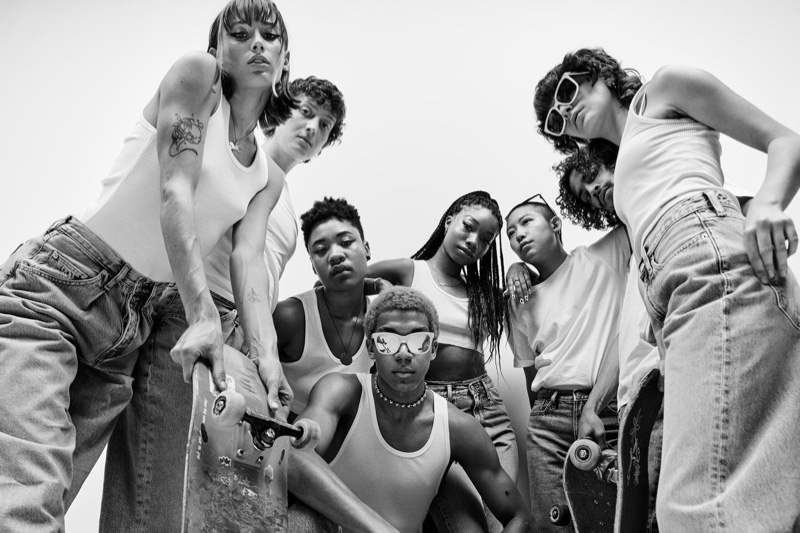 Queer Skate LA stars in Calvin Klein spring 2021 campaign.