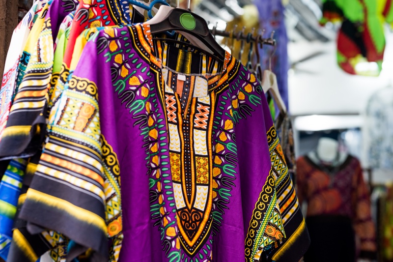 Closeup Dashiki Market