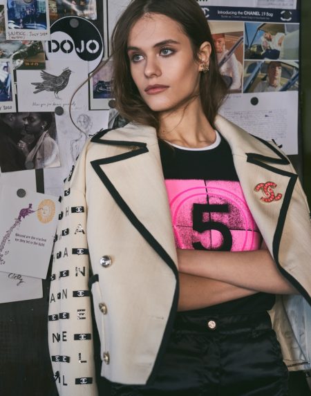 Darya Kostenich Models Work From Home Style for Grazia Italy Darya Kostenich Models Work From Home Style for Grazia Italy