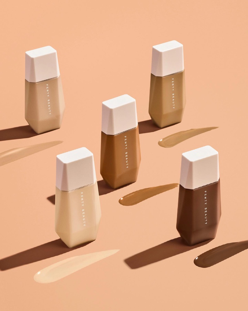 Fenty Beauty's Eaze Drop Blurring Skin Tint is available in 25 shades.