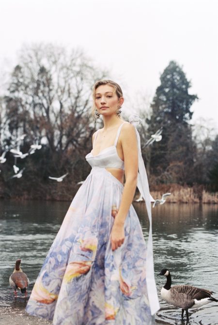 Galina Woodroffe Wears Romantic Styles for ELLE Croatia Galina Woodroffe Wears Romantic Styles for ELLE Croatia