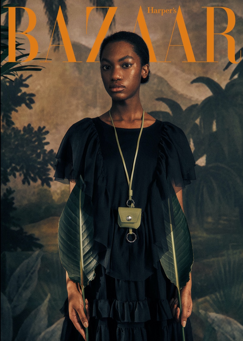 Grace Epolo Embraces Natural Styles for Harper's Bazaar Vietnam