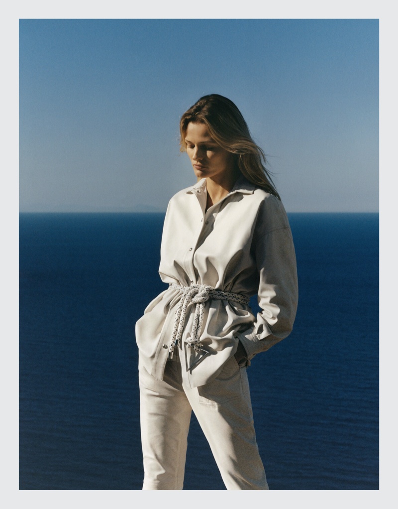 Edita Vilkeviciute stars in IRO spring-summer 2021 campaign.