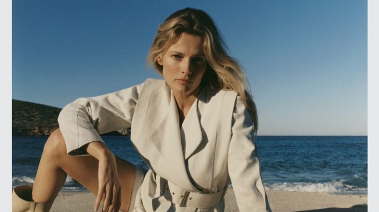 Edita Vilkeviciute Goes Seaside for IRO Spring 2021 Campaign
