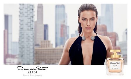 Irina Shayk is the Face of Oscar de la Renta's Alibi Fragrance Oscar de la Renta unveils Alibi eau de parfum campaign.