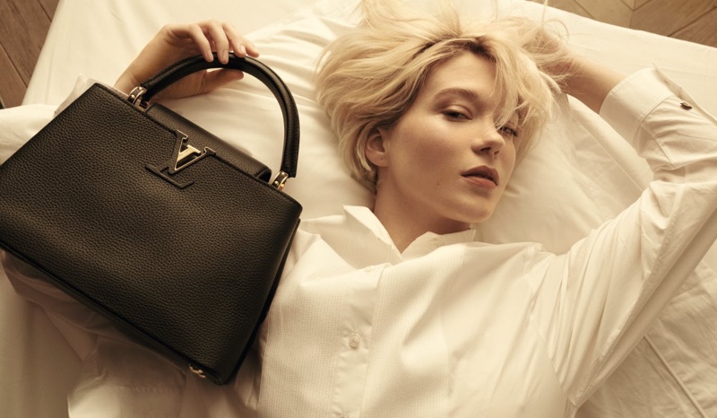 Léa Seydoux Stars in a Sexy New Bag Campaign for Louis Vuitton