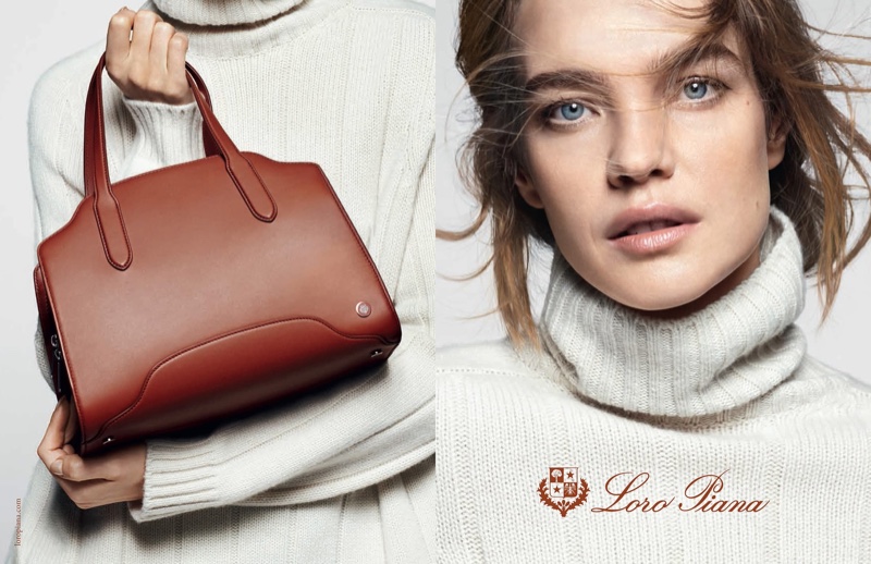 Natalia Vodianova stars in Loro Piana Sesia spring-summer 2021 campaign.