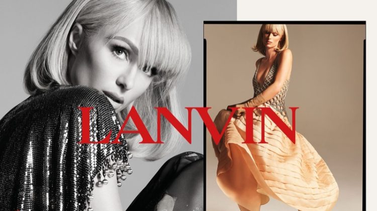 Paris Hilton stars in Lanvin spring-summer 2021 campaign.