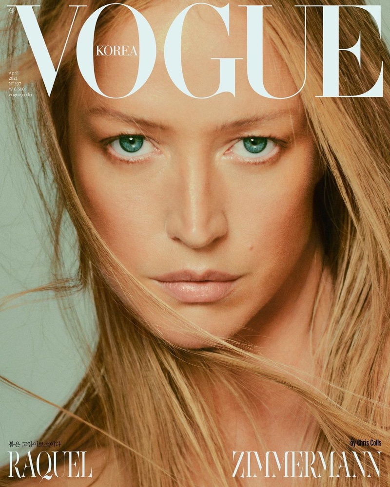 Raquel Zimmermann Bottega Veneta Vogue Korea 2021 Cover Fashion Editorial