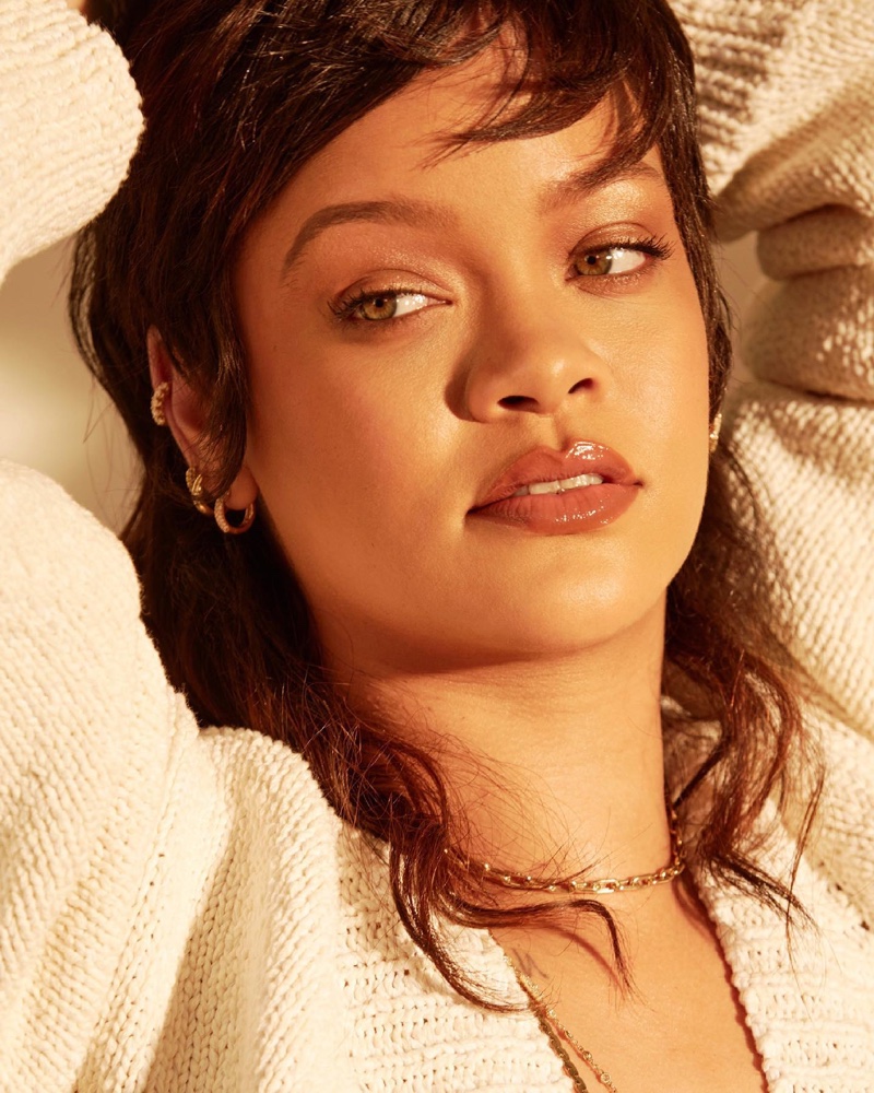 Fenty Beauty unveils Eaze Drop Blurring Skin Tint campaign with Rihanna.