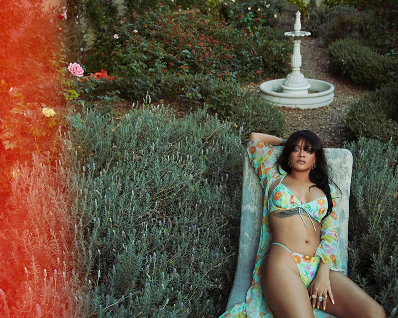Rihanna stars in Savage X spring 2021 lingerie campaign.