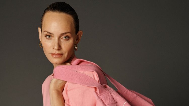 Amber Valletta Strikes a Pose in Sporty & Rich Spring 2021 Campaign