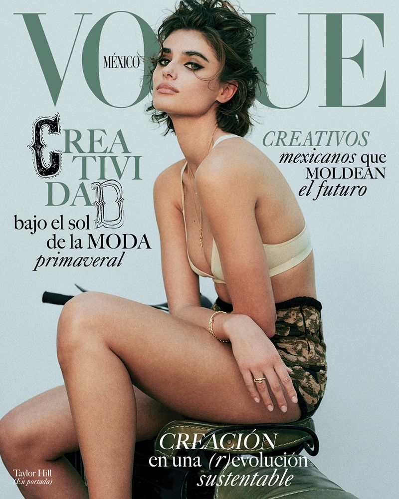 Taylor Hill on Vogue Mexico March 2021 Cover