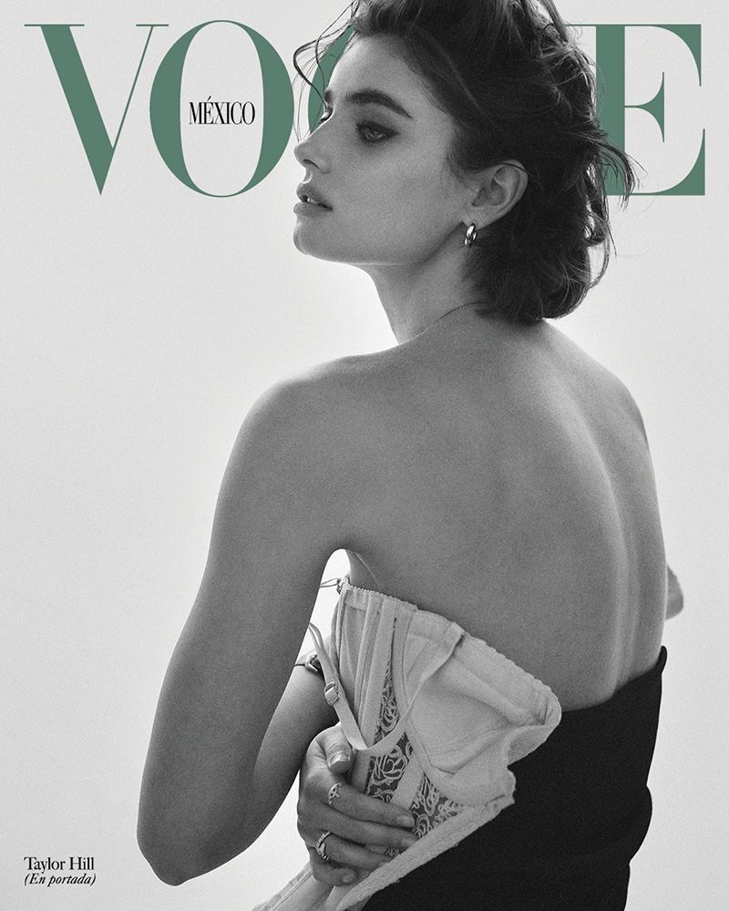 Taylor Hill Embraces Retro Fashion for Vogue Mexico