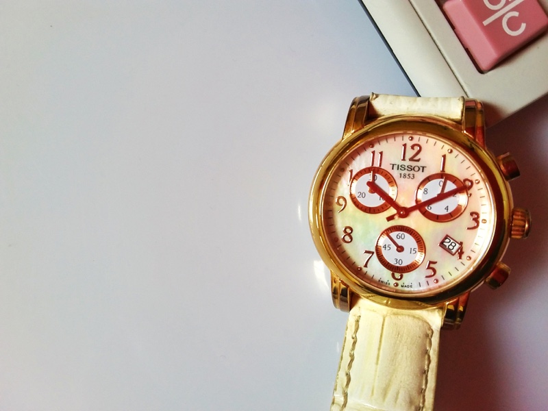 Tissot Women's Watch Closeup Gold