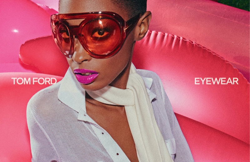 Tom Ford focuses on eyewear for spring-summer 2021 campaign.