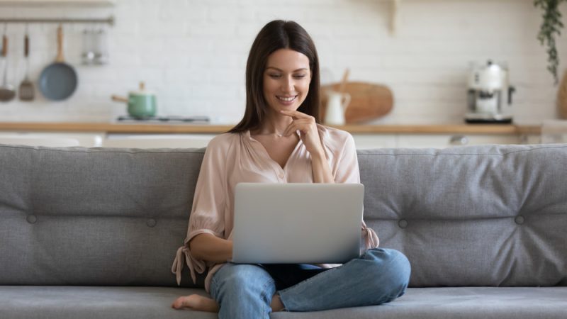 Woman on Laptop