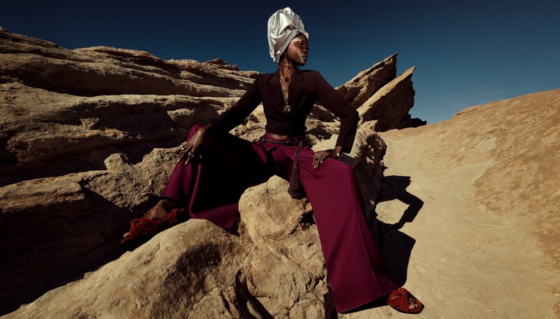 Achenrin Madit stars in Zara spring-summer 2021 campaign.