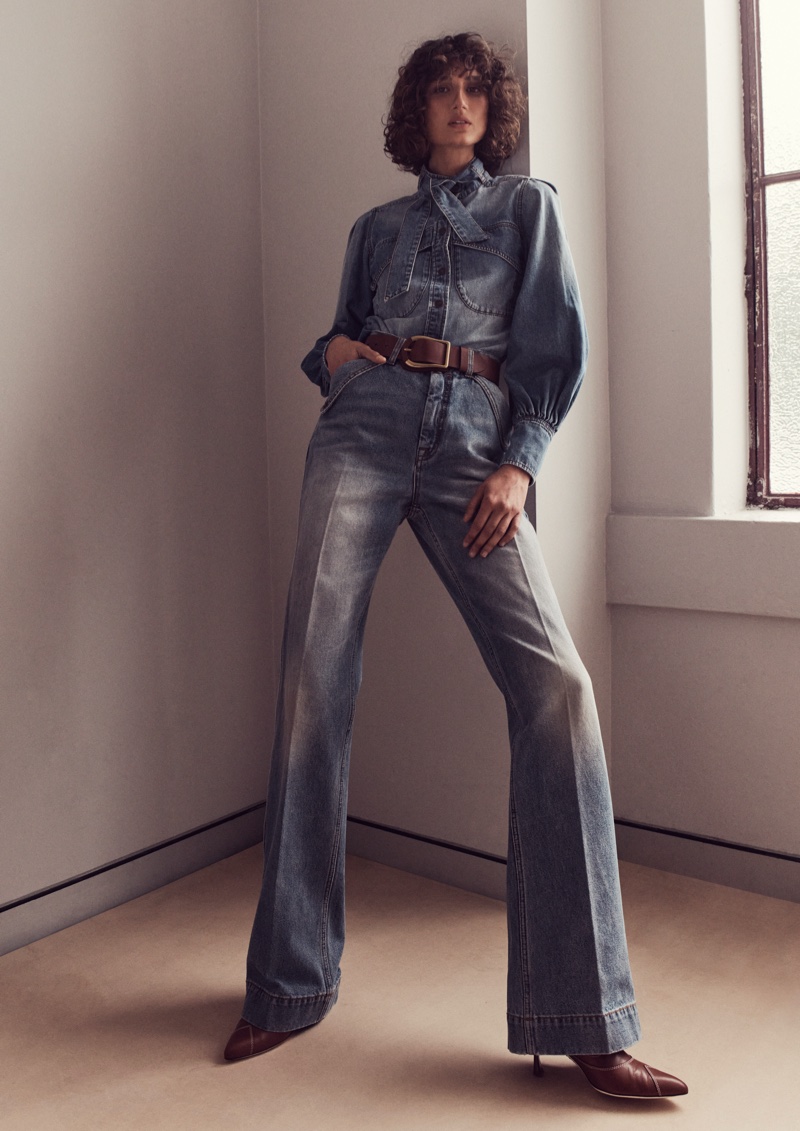 Zimmermann launches spring 2021 denim capsule collection.