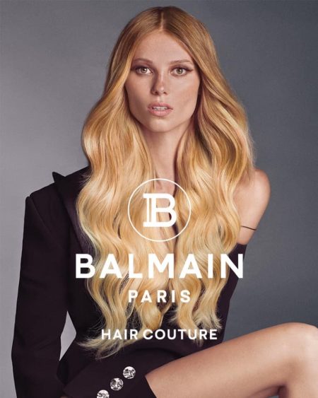Vika Falileeva Gets Glam in Balmain Hair Couture Spring 2021 Campaign Vika Falileeva stars in Balmain Hair Couture spring-summer 2021 campaign.