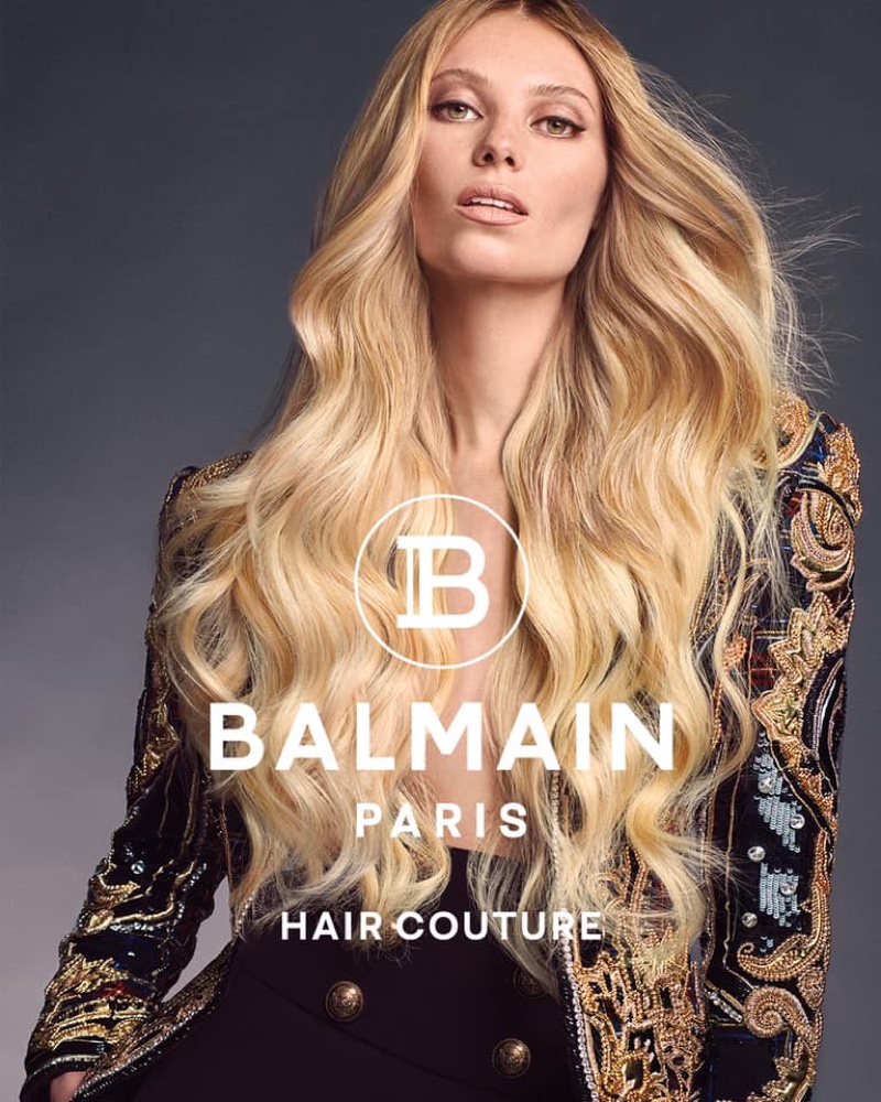 Balmain Hair Couture spring-summer 2021 campaign.