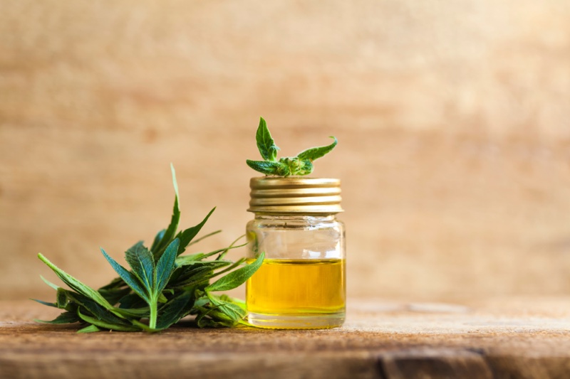 CBD Oil Bottle