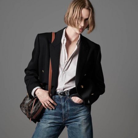 Quinn Mora Wears the Essentials for Celine Les Grand Classiques Campaign Quinn Mora Wears the Essentials for Celine Les Grand Classiques Campaign