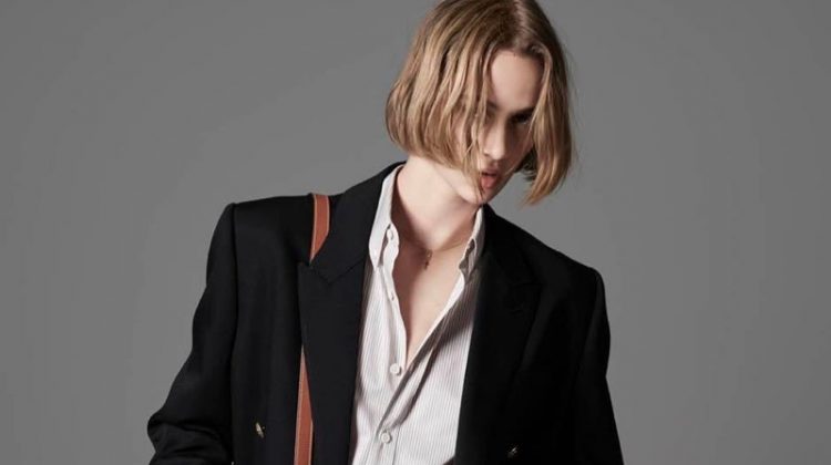 Quinn Mora Wears the Essentials for Celine Les Grand Classiques Campaign
