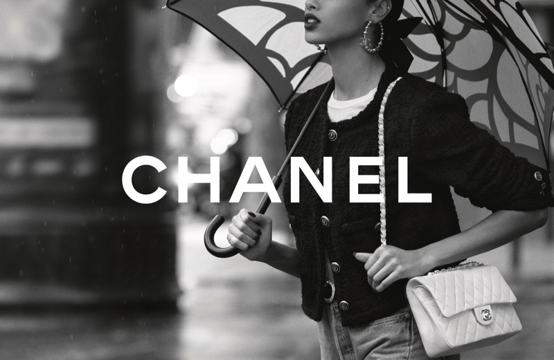 Chanel Iconic Bag 2021 campaign photographed in Paris.