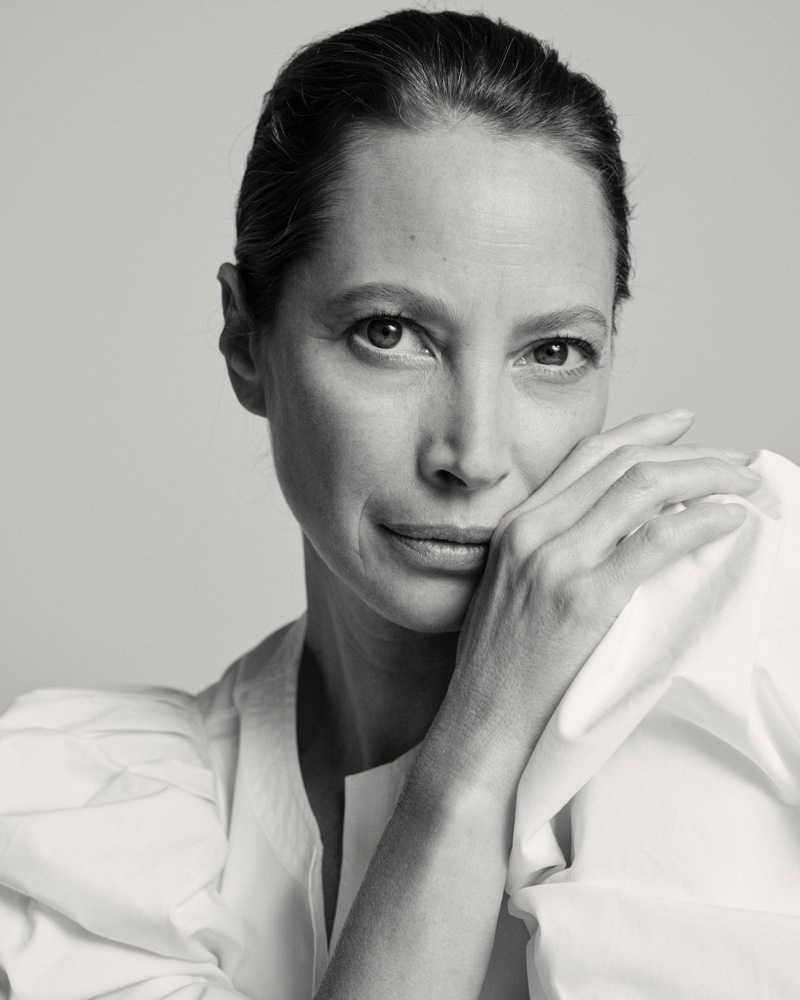 Supermodel Christy Turlington poses for Lafayette 148 #UnordinaryWomen campaign.