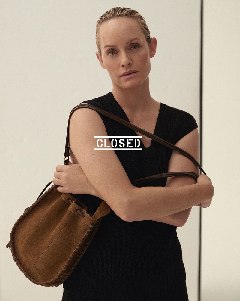 Amber Valletta stars in Closed spring-summer 2021 campaign. Photo: David Roemer